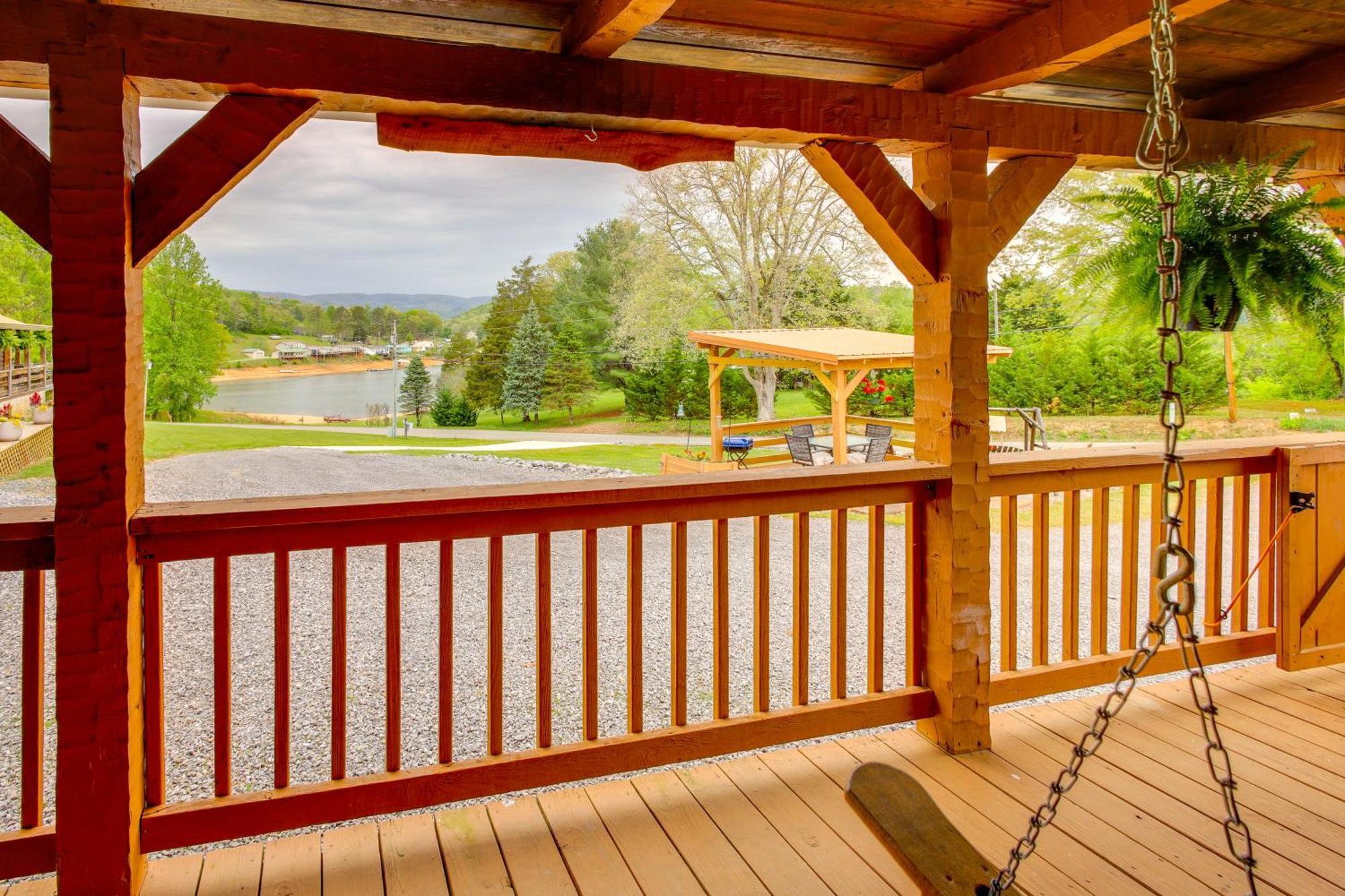 Rivers View - Cherokee Lake Cabin With Fire Pit! Bean Station Buitenkant foto