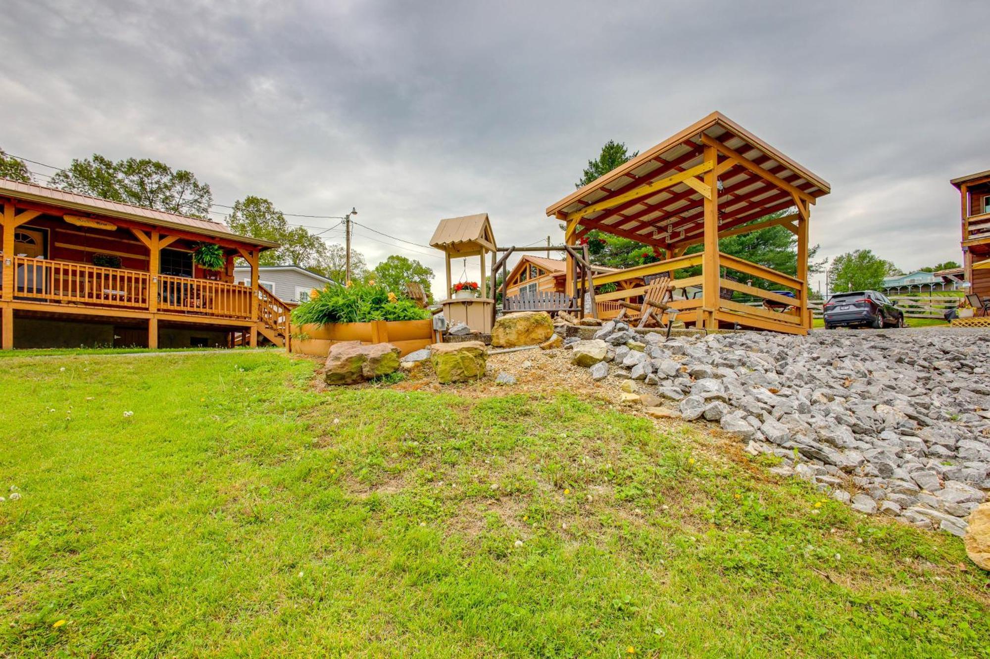 Rivers View - Cherokee Lake Cabin With Fire Pit! Bean Station Buitenkant foto