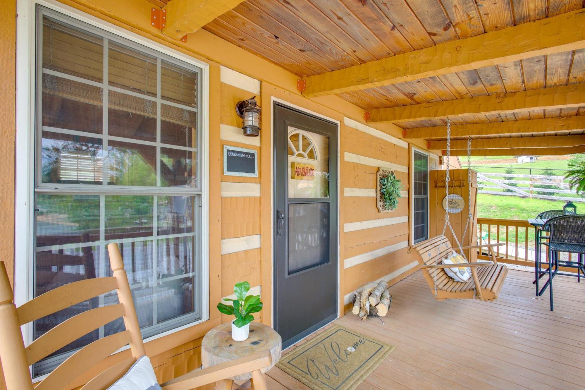 Rivers View - Cherokee Lake Cabin With Fire Pit! Bean Station Buitenkant foto