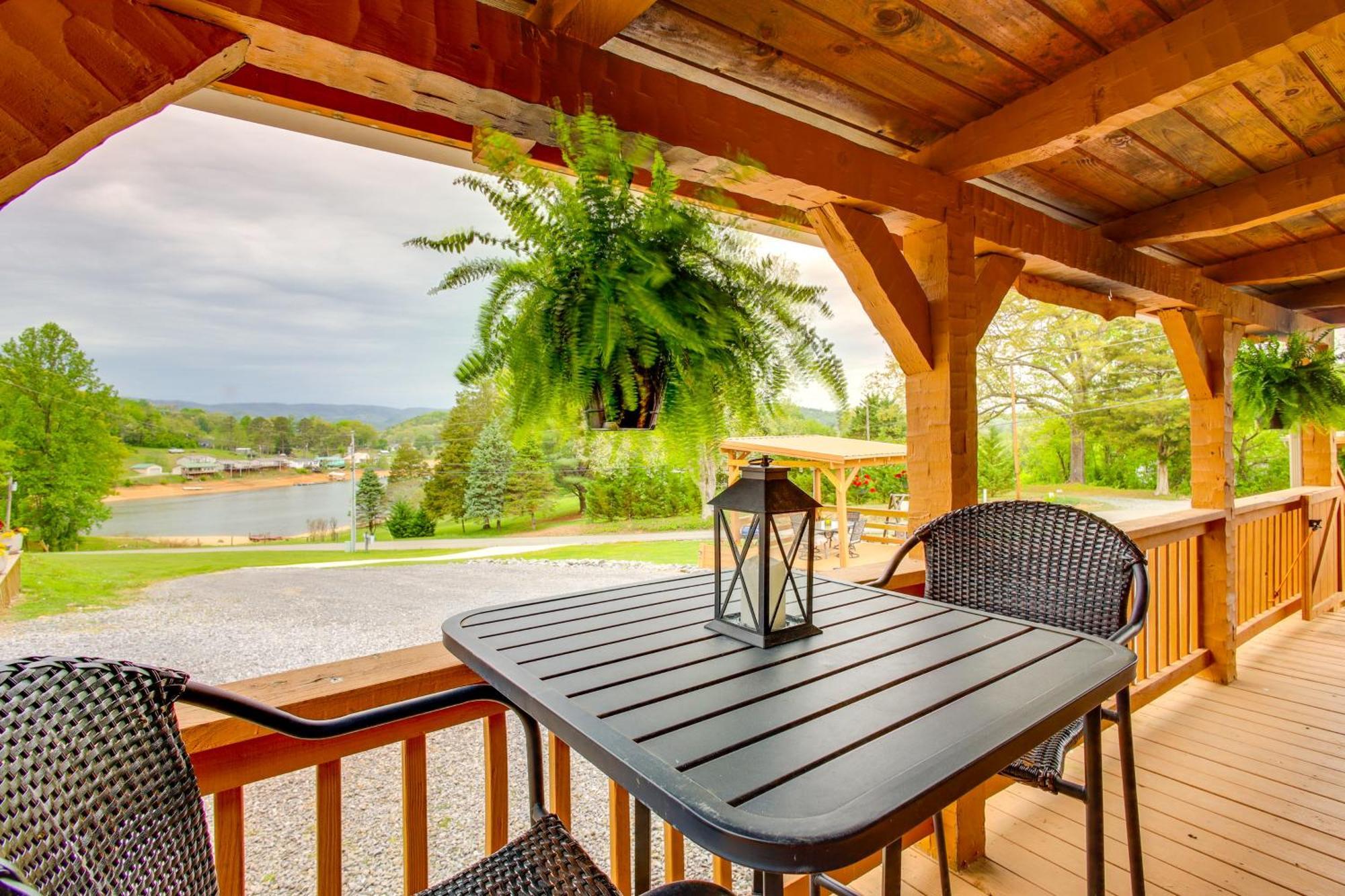 Rivers View - Cherokee Lake Cabin With Fire Pit! Bean Station Buitenkant foto