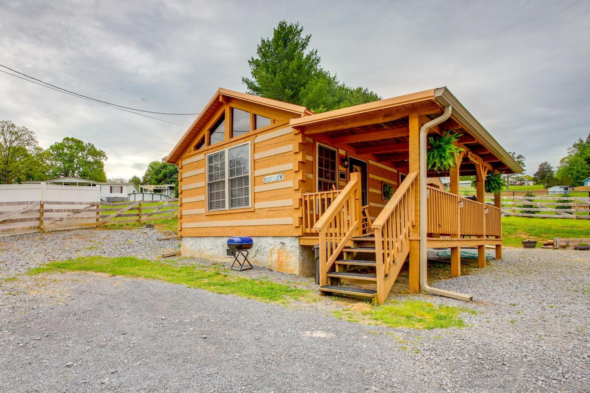 Rivers View - Cherokee Lake Cabin With Fire Pit! Bean Station Buitenkant foto