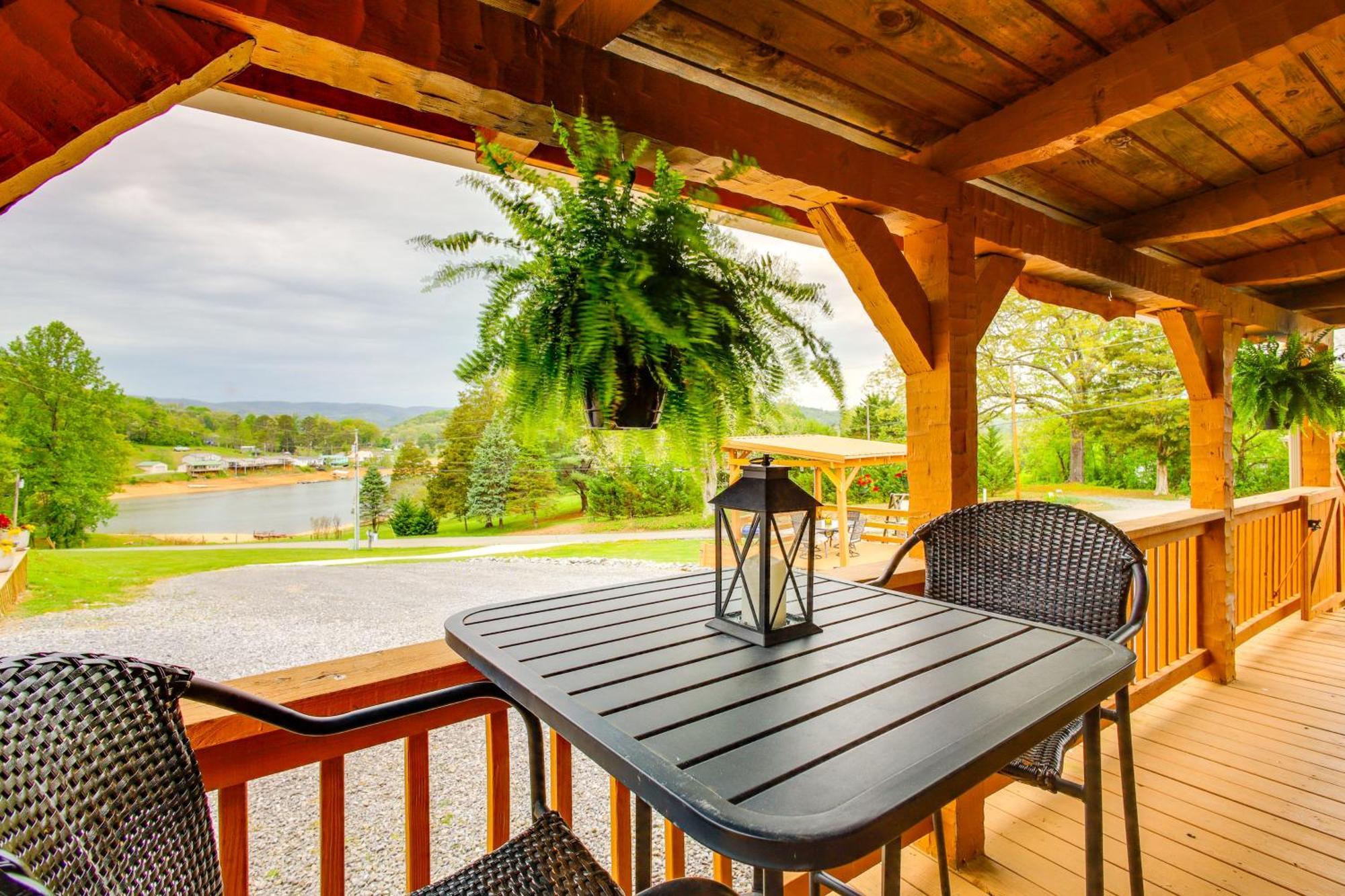 Rivers View - Cherokee Lake Cabin With Fire Pit! Bean Station Buitenkant foto
