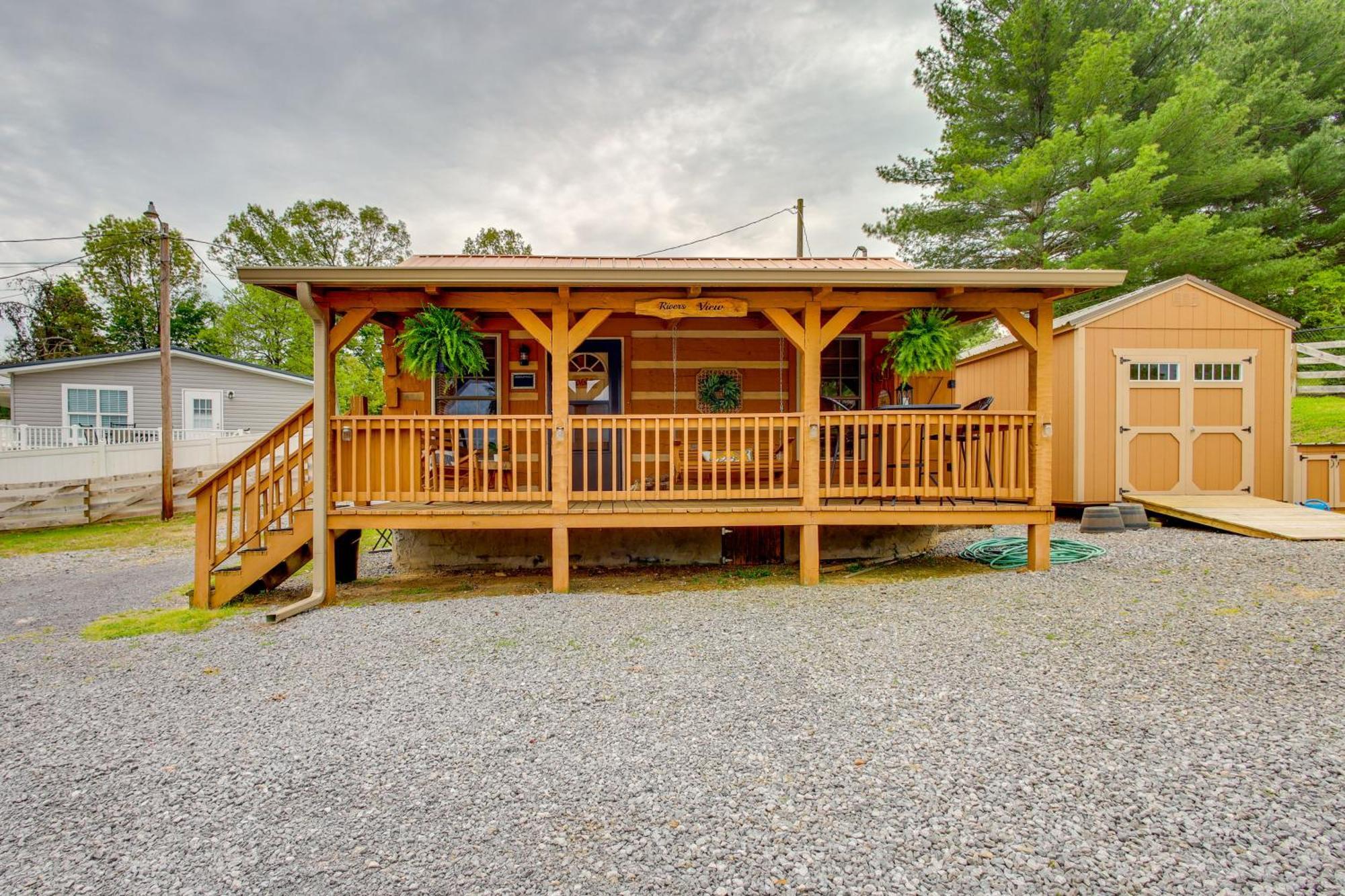Rivers View - Cherokee Lake Cabin With Fire Pit! Bean Station Buitenkant foto